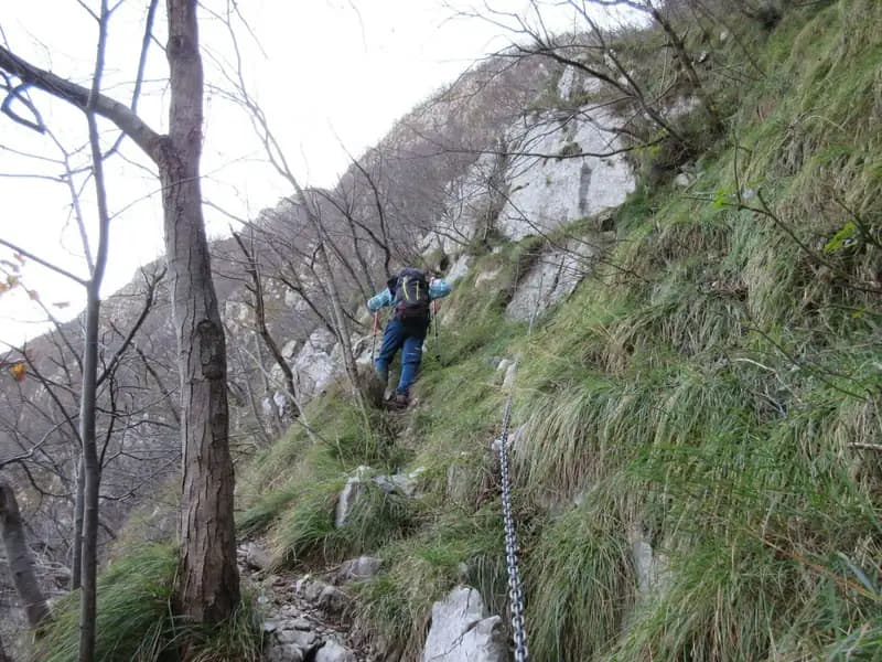 via ferrata Sentiero Attrezzato del Medale