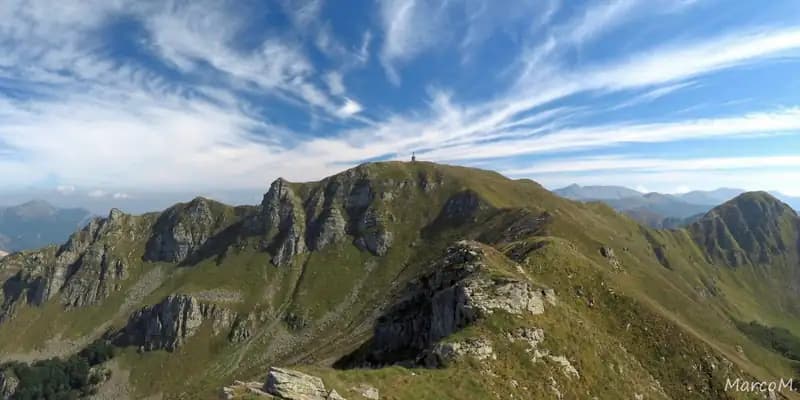 via ferrata Sentiero Attrezzato Monte Gendarme