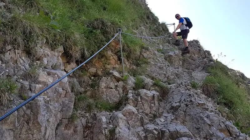 via ferrata Sentiero Attrezzato dei Morti