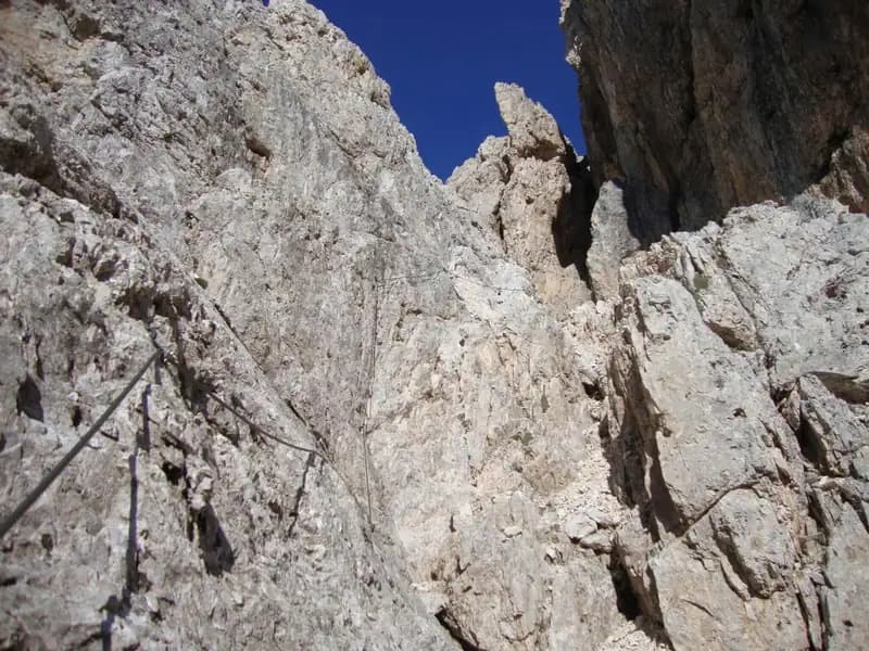 via ferrata Sentiero Attrezzato Gusella