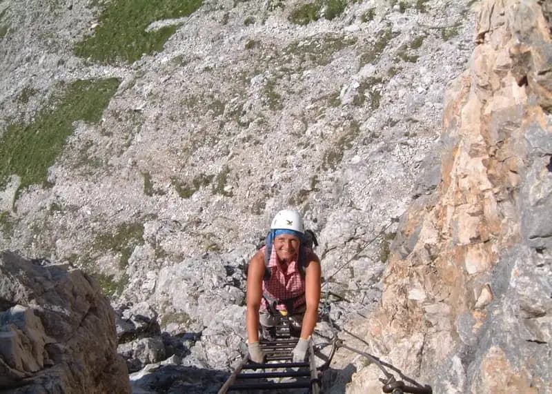 via ferrata Sentiero Attrezzato Olivieri
