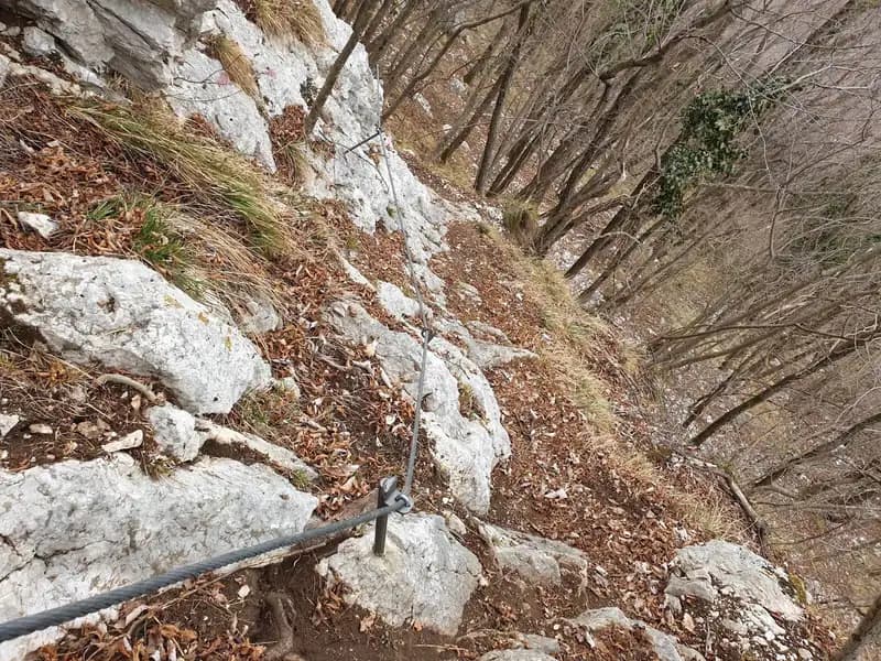 via ferrata Sentiero Attrezzato Pierino dalla Zuanna