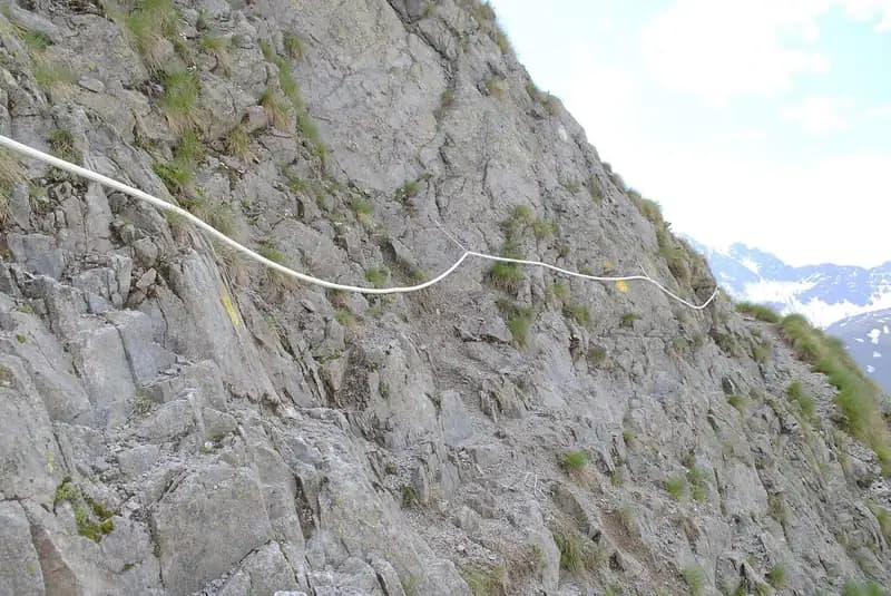 via ferrata Sentiero Attrezzato al Rifugio Dalmazzi