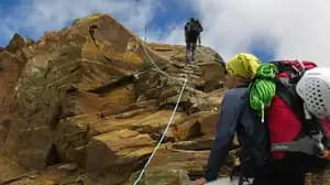 via ferrata Sentiero Attrezzato al Rifugio Quintino Sella