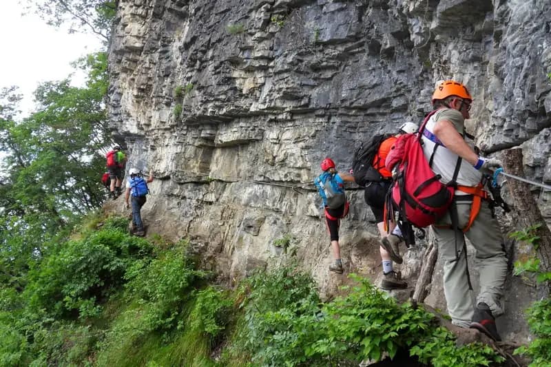 via ferrata Sentiero Attrezzato Sasse