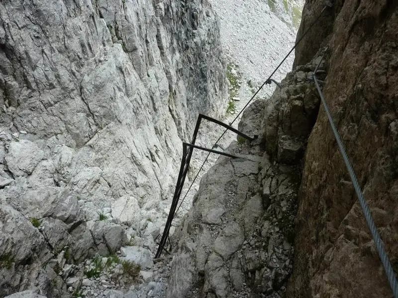 via ferrata Sentiero Attrezzato SOSAT