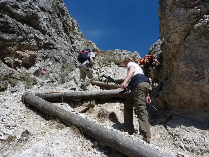 via ferrata Ferrata Terza Cengia Pomagagnon