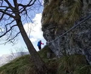 via ferrata Sentieto Attrezzato Filippo Benedetti
