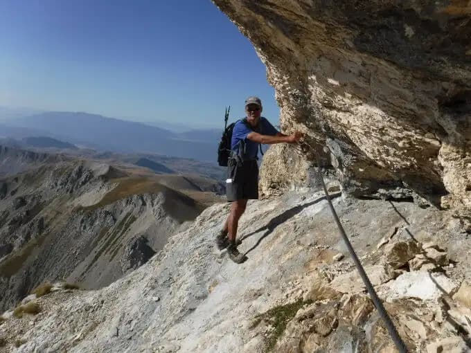 via ferrata Ferrata Bivacco Bafile