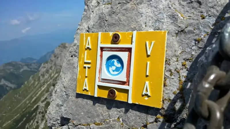 via ferrata Ferrata CAI Mandello
