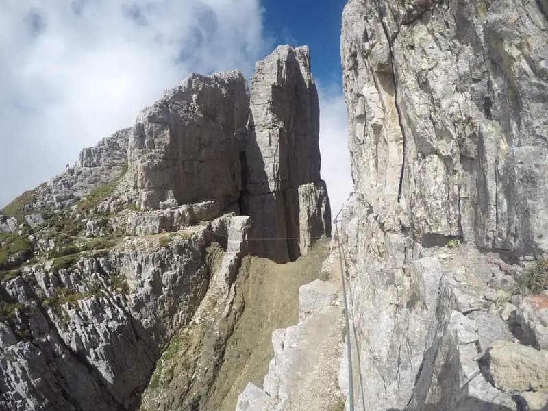 via ferrata Ferrata dei Campanili del Latemar