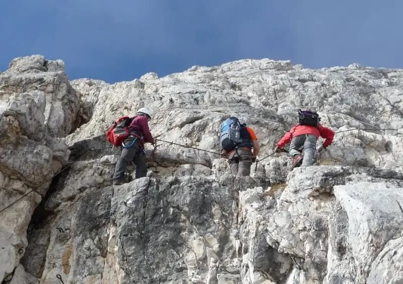 via ferrata Ferrata Cappellano Hosp