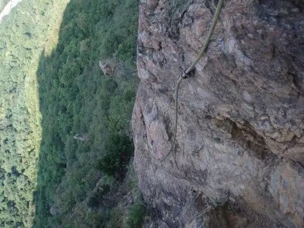 via ferrata Ferrata Giorda alla Sacra di San Michele