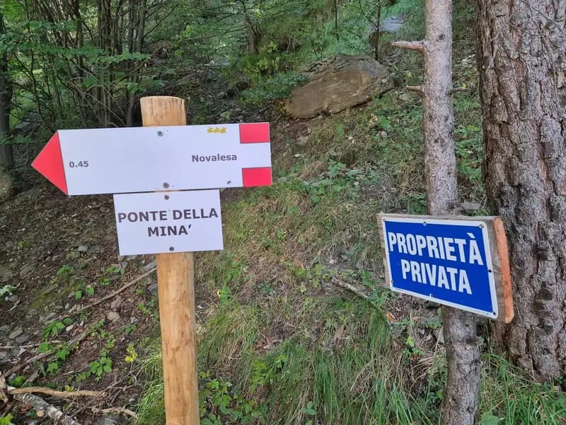 via ferrata Ferrata delle Cascate di Novalesa