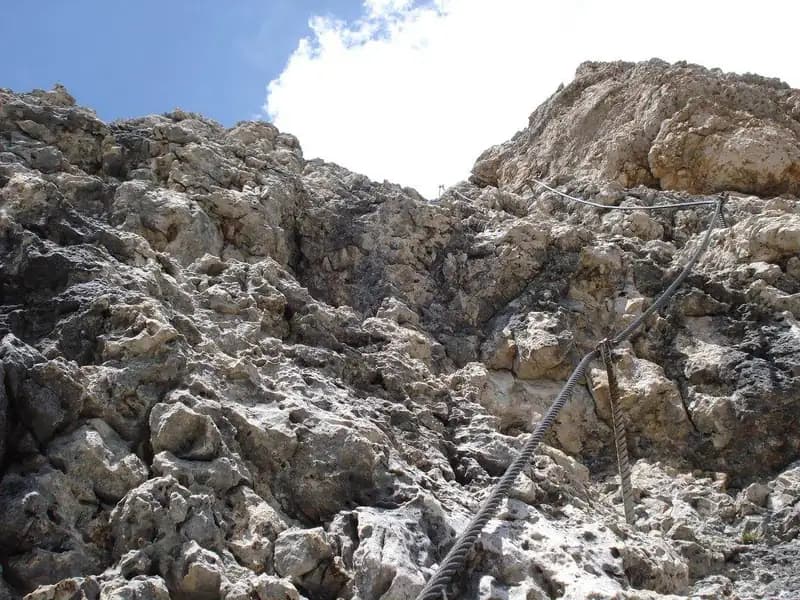 via ferrata Ferrata Piazzetta al Piz Boè