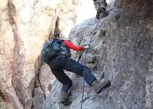 via ferrata Ferrata Roghel