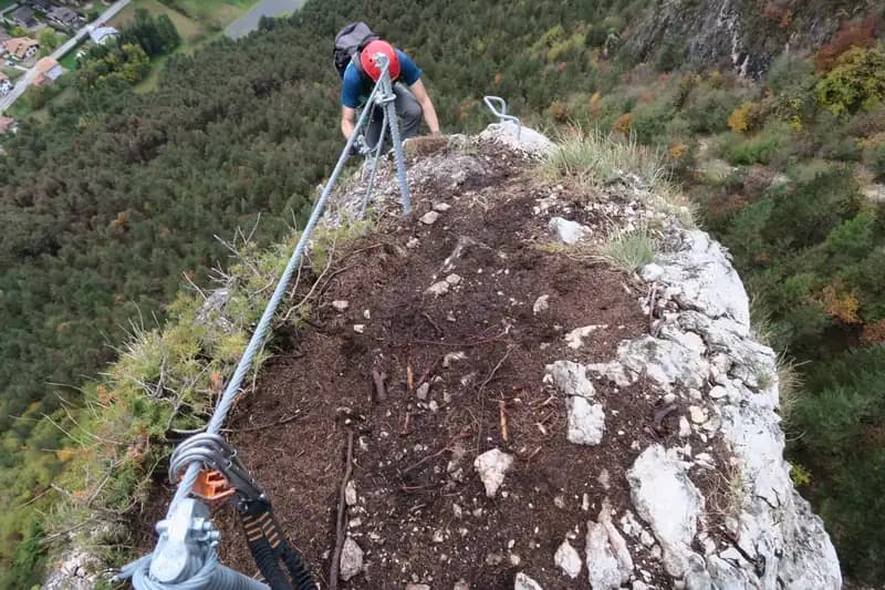 via ferrata Ferrata Croce di Fai