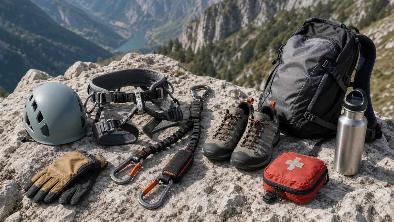 Via ferrata equipment: complete checklist 2026