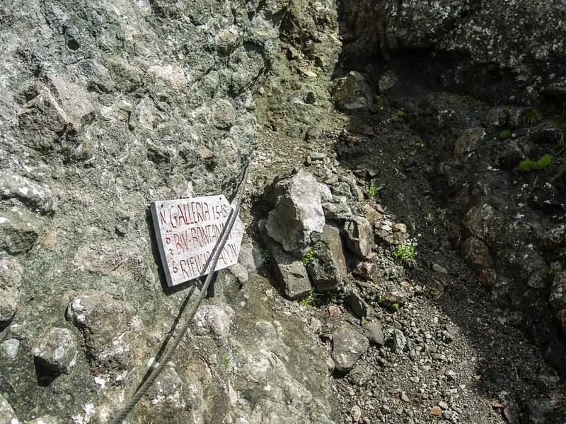 via ferrata Ferrata delle Trincee al Padon