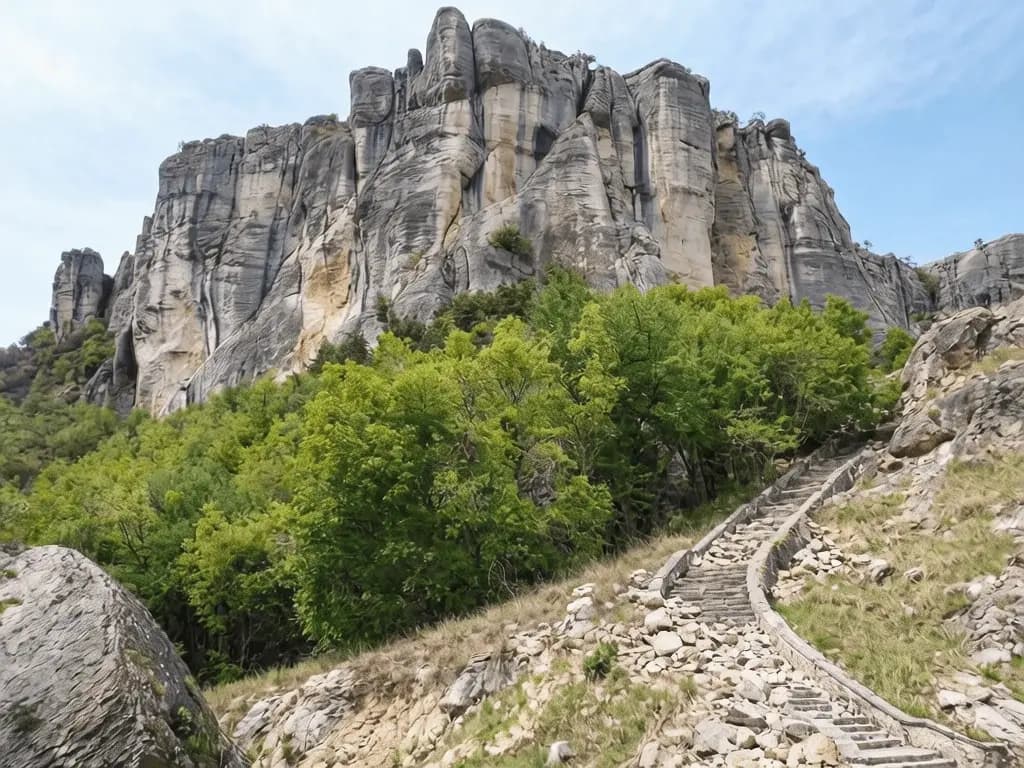 via ferrata Ferrata della Pietra di Bismantova