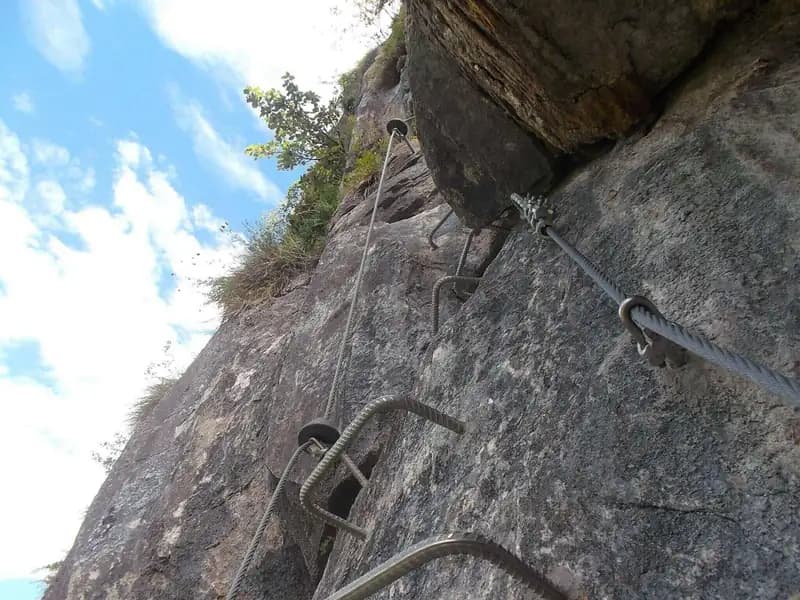 via ferrata Ferrata della Falconera