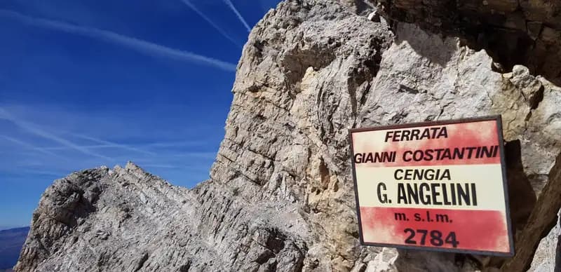 via ferrata Ferrata Costantini alla Moiazza