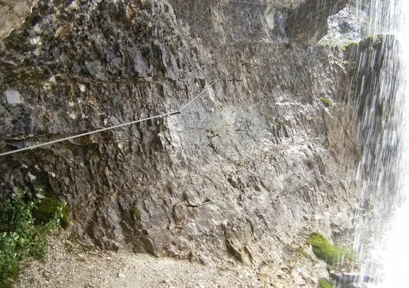 via ferrata Ferrata Cascate Fanes