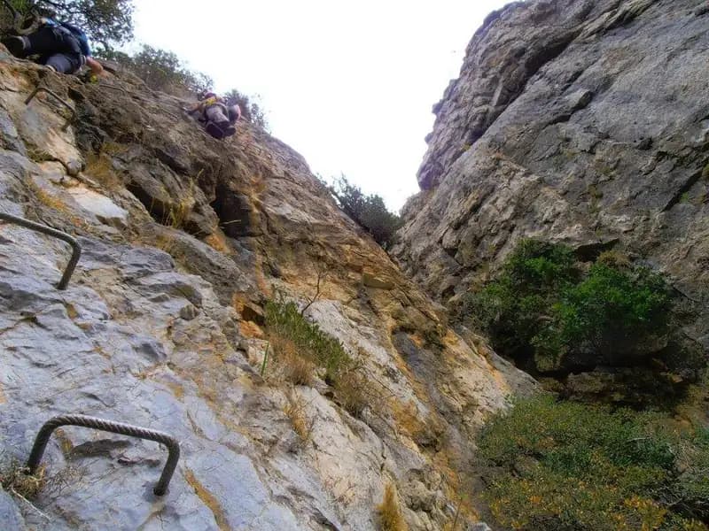 via ferrata Ferrata Gutturu Xeu