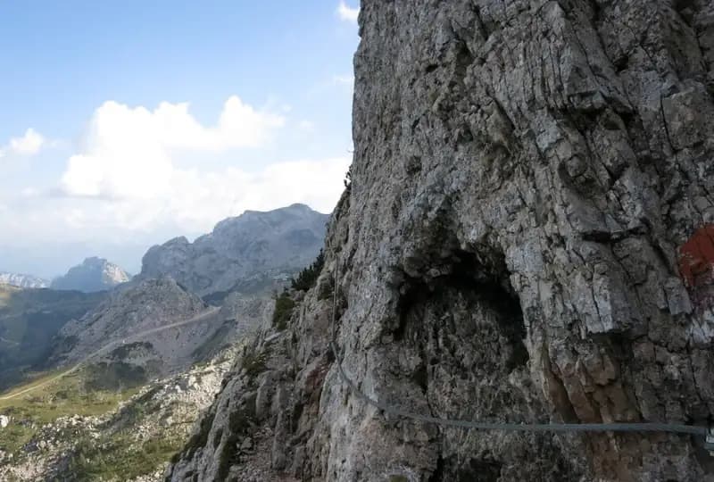 via ferrata Ferrata Uiberlacher