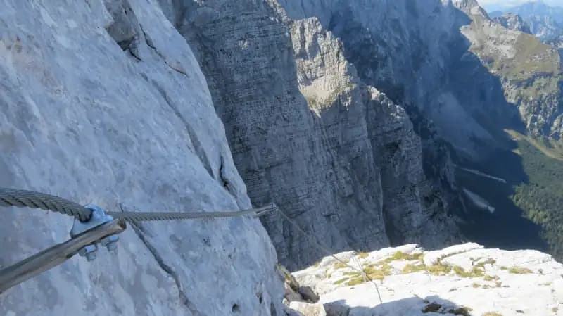 via ferrata Ferrata Kugy