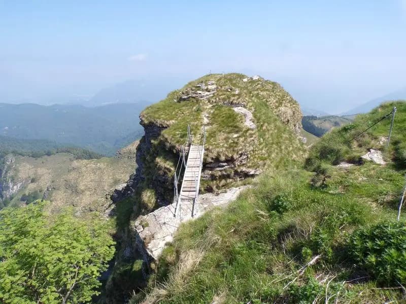 via ferrata Ferrata Angelino al Monte Generoso