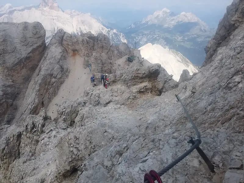 via ferrata Ferrata Bianchi al Cristallo