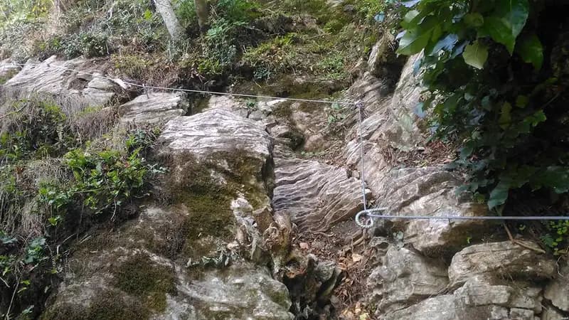 via ferrata Ferrata Ovest o dell'Ultimo Sole