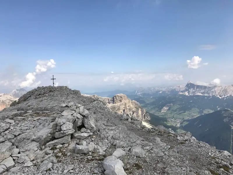 via ferrata Ferrata Piz da Lech