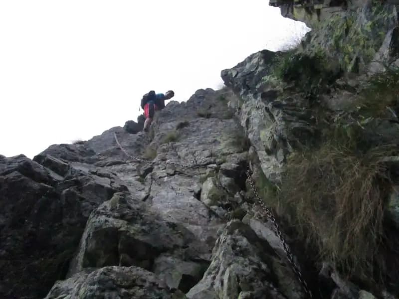 via ferrata Ferrata Pizzo del Becco