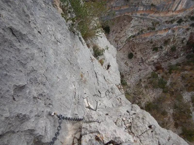 via ferrata Ferrata Badde Pentumas