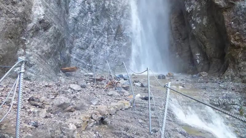 via ferrata Ferrata Signora delle Acque