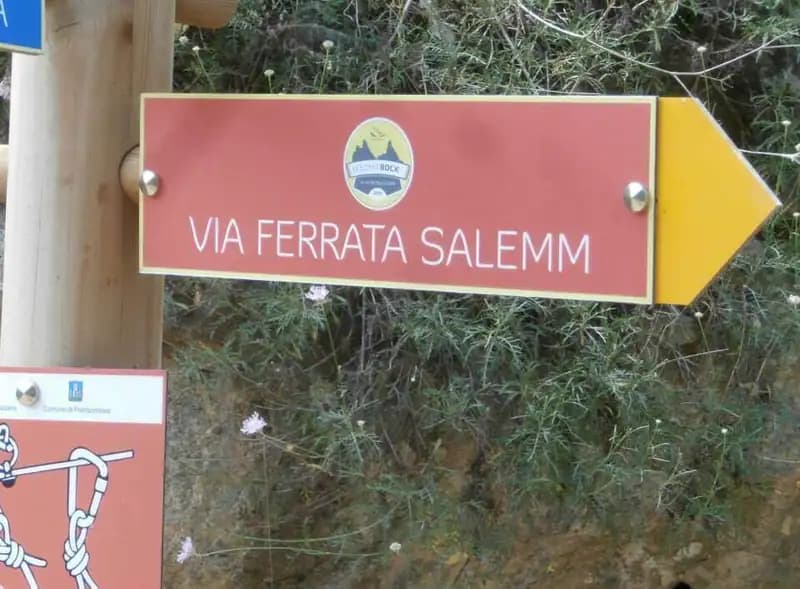 via ferrata Ferrata Salemm