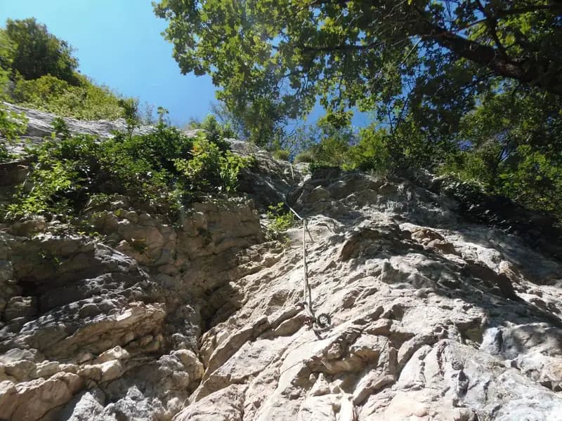 via ferrata Ferrata Sass del Tavarac