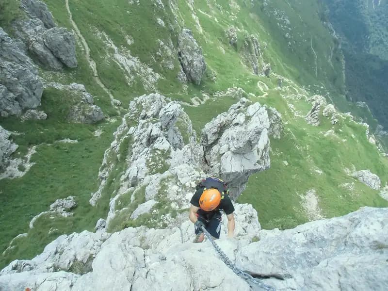via ferrata Ferrata Silvano de Franco