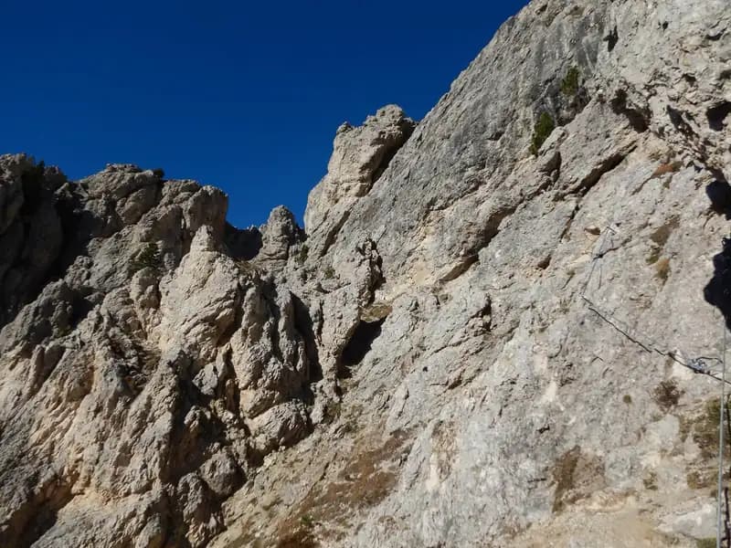 via ferrata Ferrata Fusetti al Sass de Stria