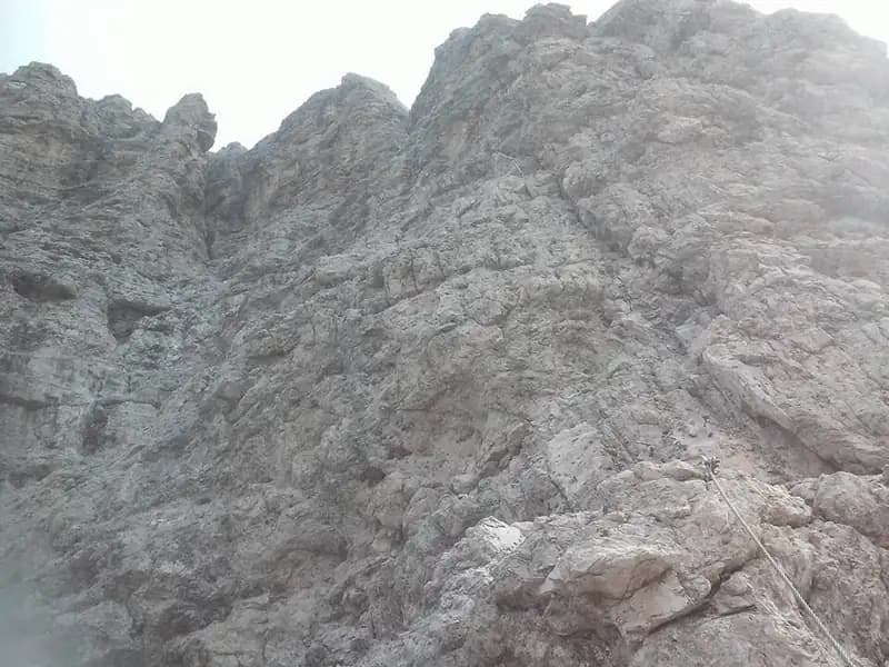 via ferrata Ferrata Tomaselli a Cima Fanes