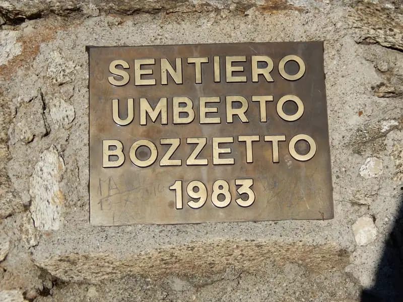 via ferrata Sentiero Attrezzato Bozzetti
