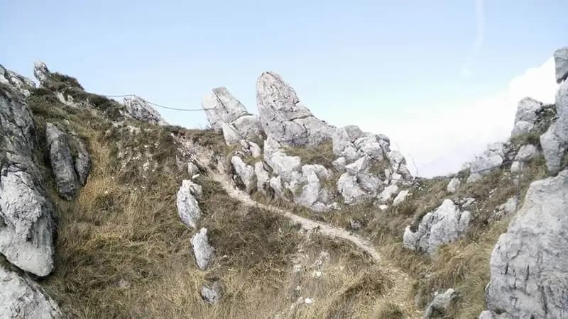via ferrata Sentiero Attrezzato della Cresta Giumenta