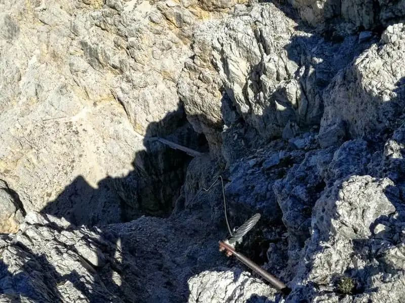 via ferrata Sentiero Attrezzato Kaiserjager