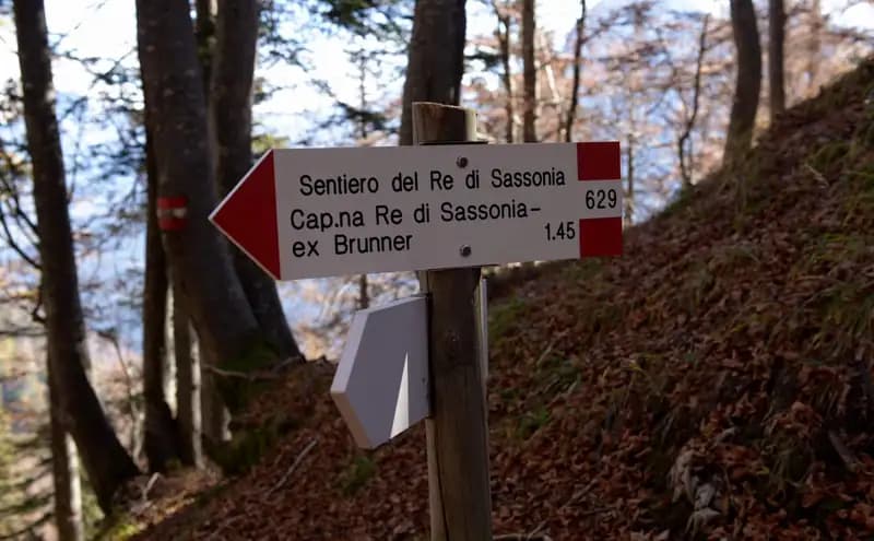 via ferrata Sentiero Attrezzato Re di Sassonia
