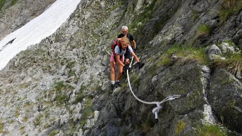 via ferrata Sentiero Attrezzato al Rifugio Dalmazzi