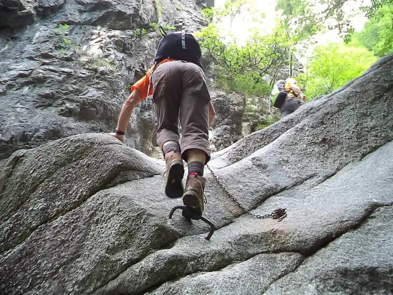via ferrata Sentiero Attrezzato delle Vasche