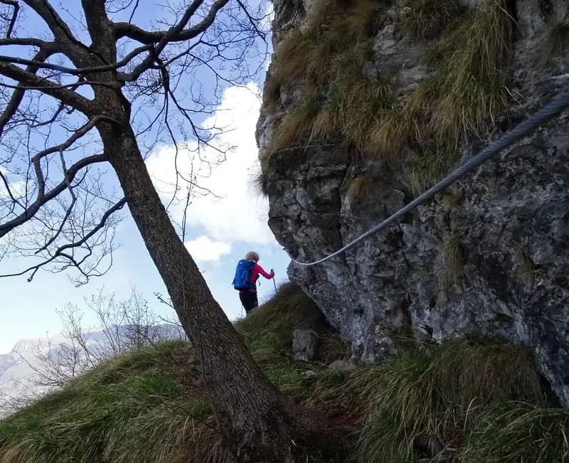 via ferrata Sentieto Attrezzato Filippo Benedetti